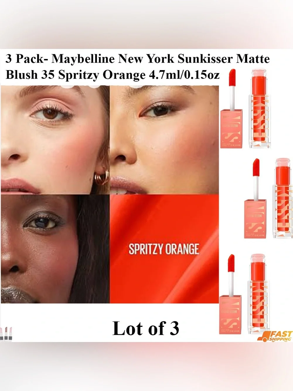Maybelline Sunkisser Matte Blush - Spritzy Orange